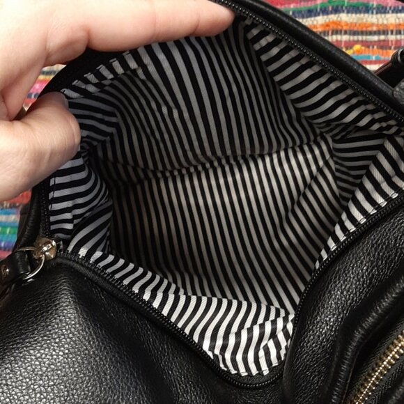 Kate Spade BLACK Purse WITH Matching Wallet SET - Picture 7 of 14